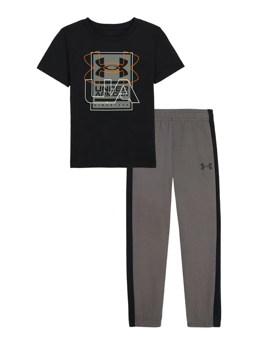 Комплект из футболки и брюк с длинным рукавом Under Armour