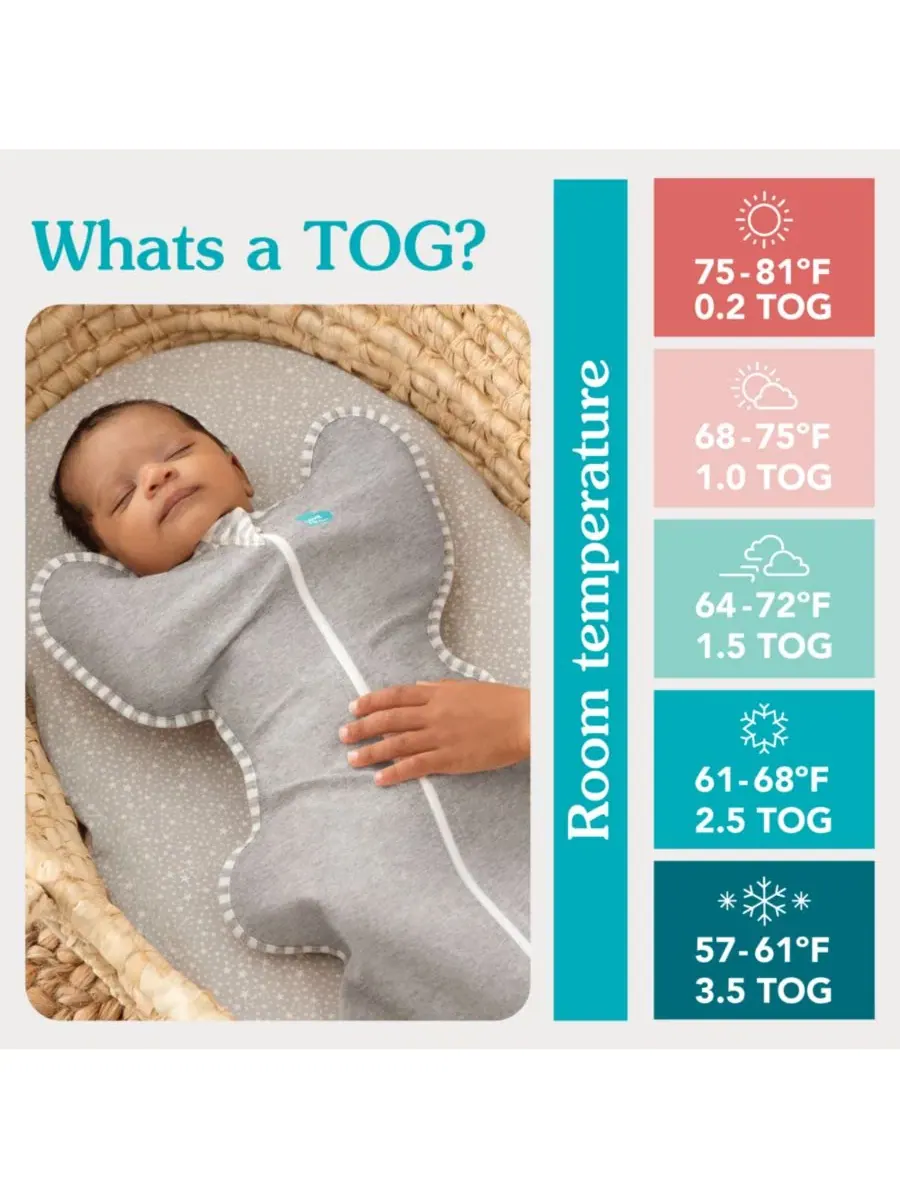Спальный мешок Swaddle Up - очень теплый, 3,5 TOG Love To Dream — изображение 10 из 10, темно-синий