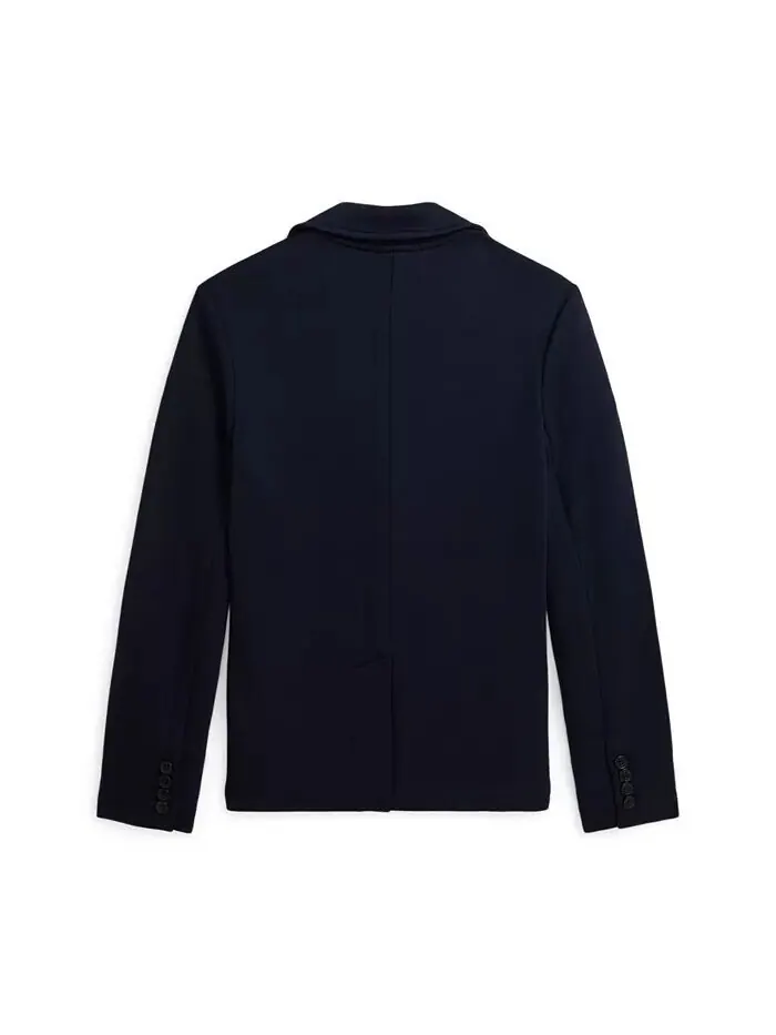 Куртка двойной вязки для больших мальчиков Polo Ralph Lauren — изображение 2 из 3, темно-синий