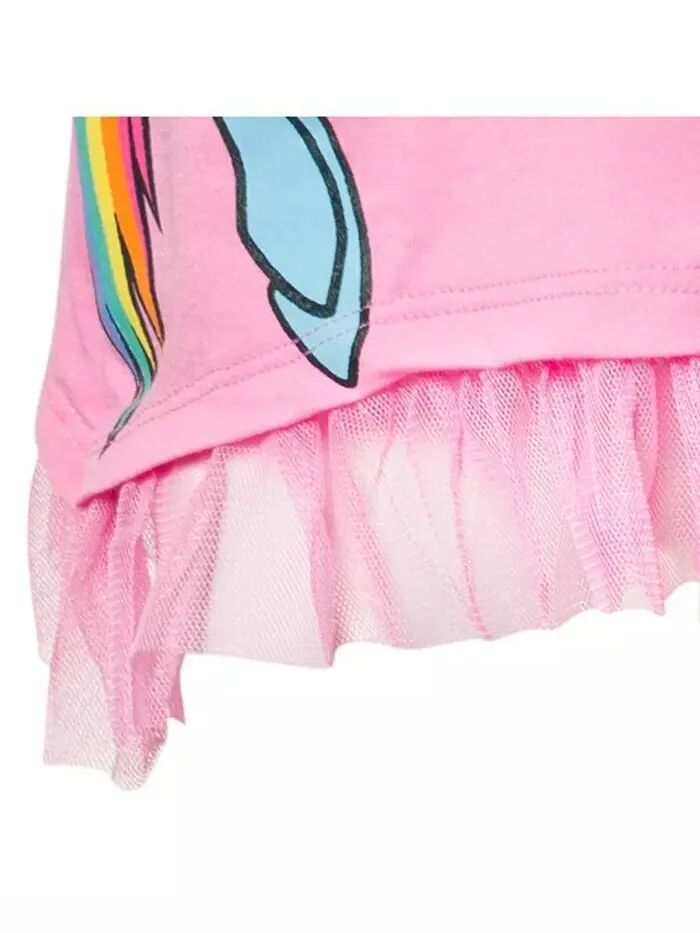 Комплект из футболки с короткими рукавами и велосипедок для девочек Little Girls My Pony My Little — изображение 5 из 7