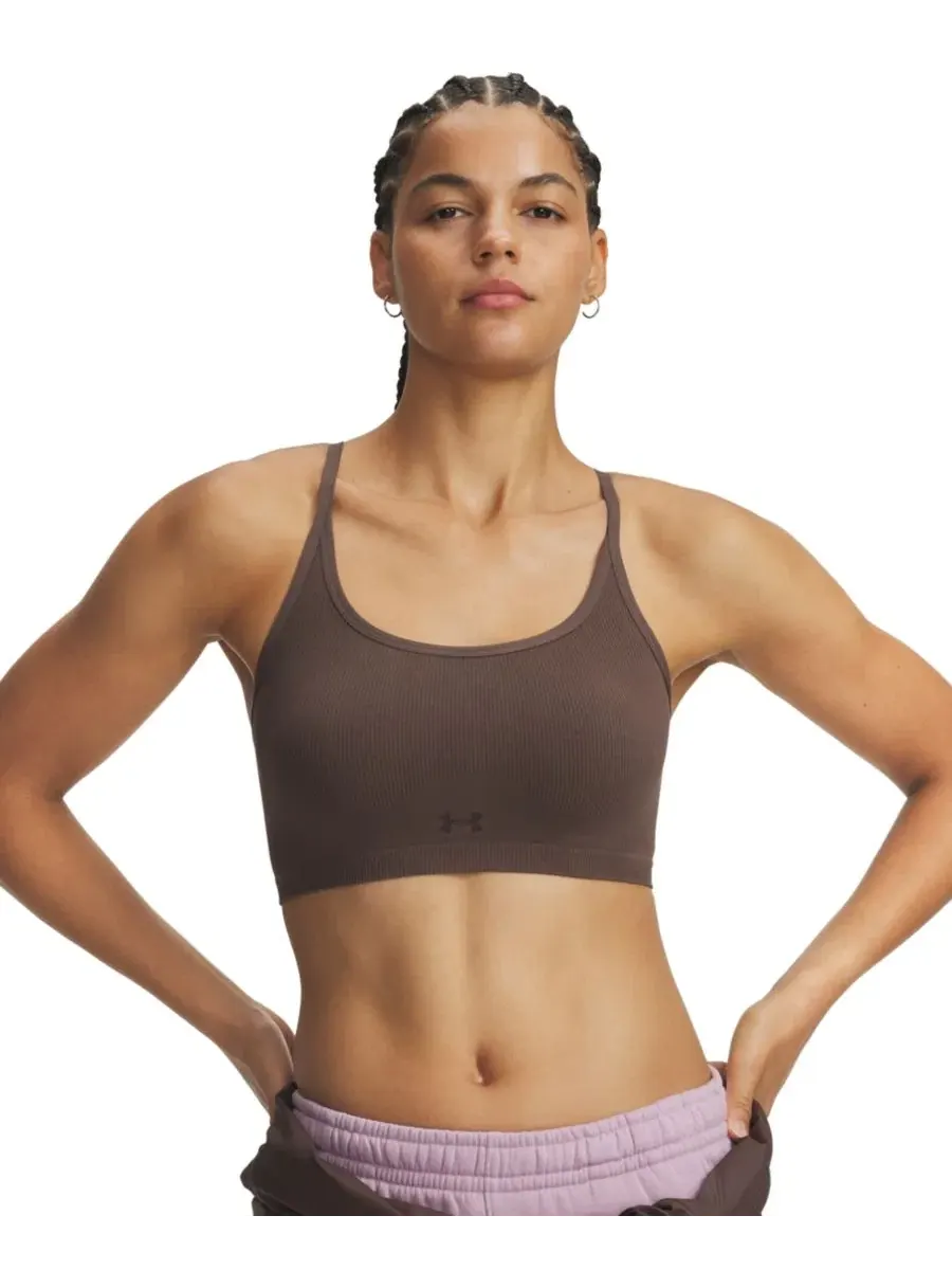 Спортивный бюстгальтер без швов с U-образным вырезом Under Armour