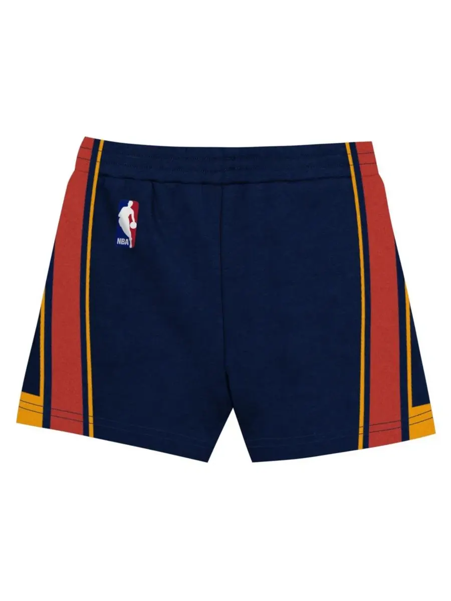 Детский комплект из футболки и шорт с принтом Stephen Curry Navy Golden State Warriors Mitchell & — изображение 5 из 5