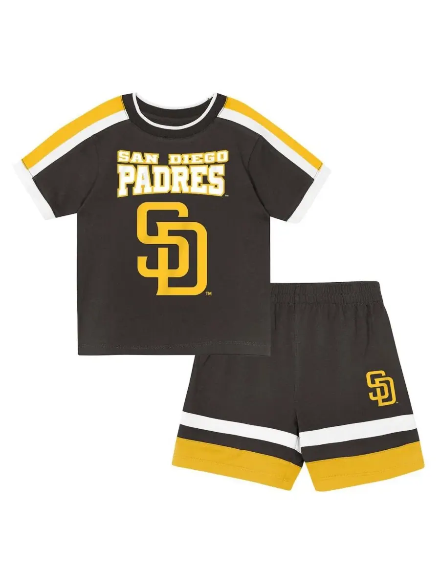 Детский комплект футболки и шорт San Diego Padres Ground Ball Outerstuff