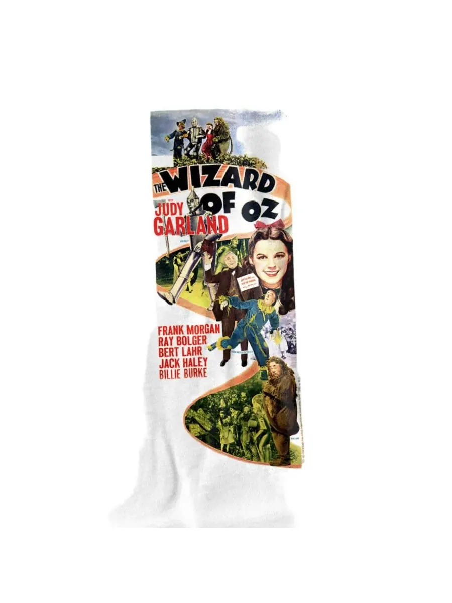 Футболка с принтом Vintage Poster Wizard Of Oz — изображение 2 из 3, белый