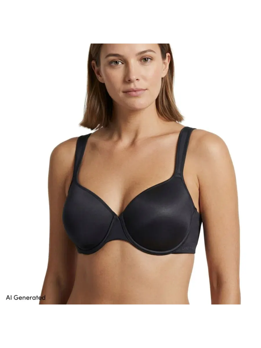 Бюстгальтер с полным покрытием True Solutions Light Weight Microfiber Basics Lands' End