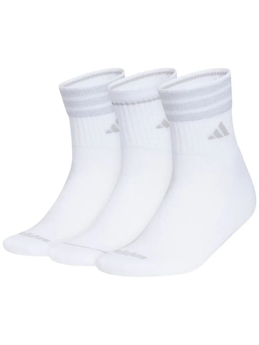 Комплект носков с махровой подошвой, 3 пары adidas