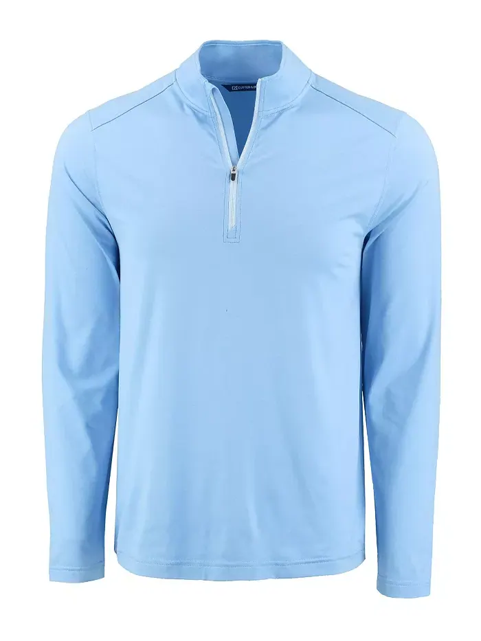 Прибрежный эпический комфорт мужская куртка Quarter Zip из переработанных материалов Cutter & Buck — изображение 2 из 3