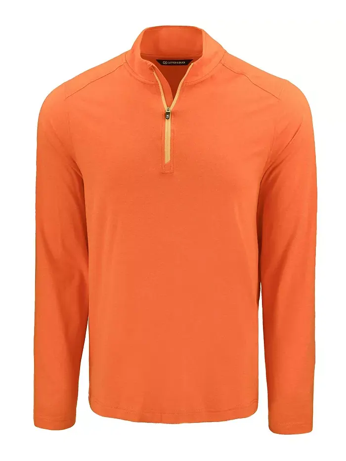 Прибрежный эпический комфорт мужская куртка Quarter Zip из переработанных материалов Cutter & Buck — изображение 2 из 3