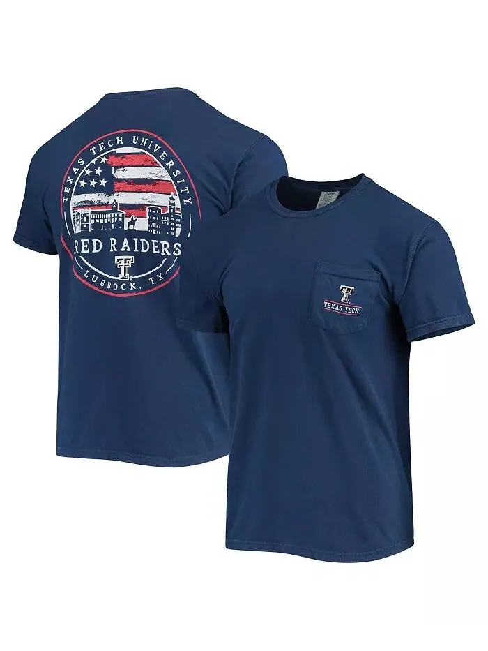 Футболка мужская Navy Texas Tech Red Raiders Campus Americana Image One — изображение 1 из 3