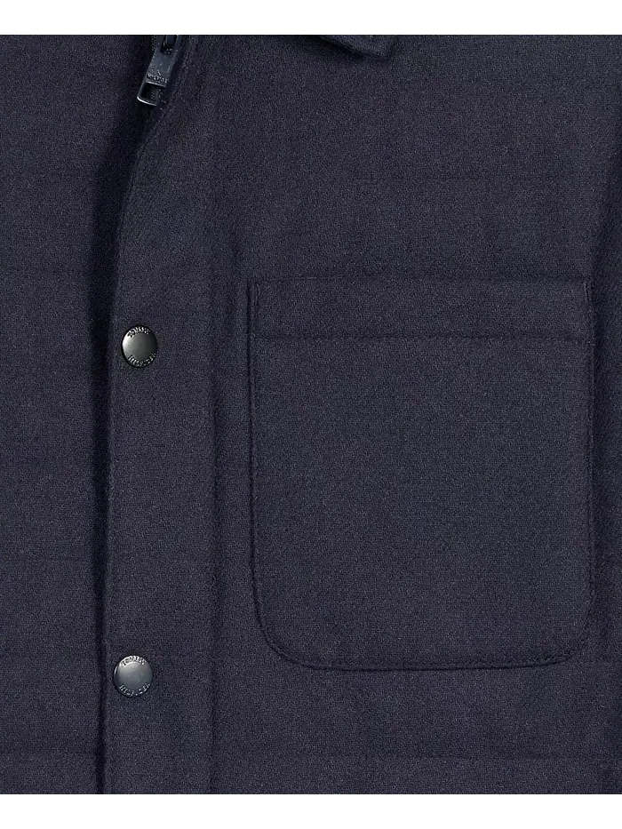 Мужская стеганая рубашка-куртка Tommy Hilfiger — изображение 4 из 5, синий
