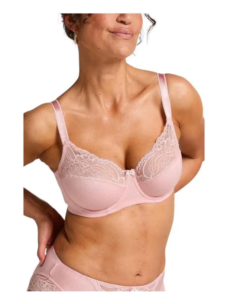 Бюстгальтер Hunkemoller Sophie без подкладки на косточках для женщин Hunkemöller — розовый