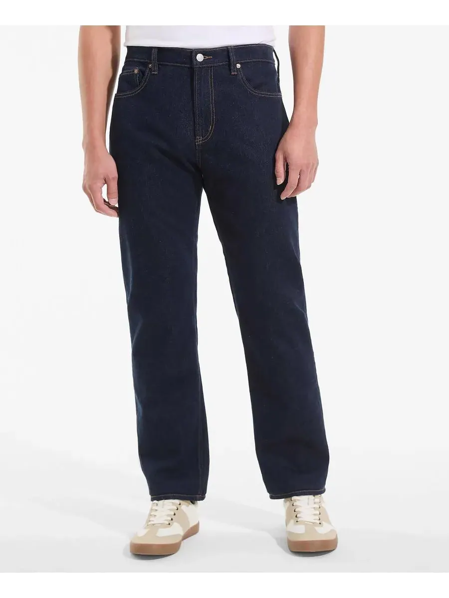 Lands' End Мужские джинсы Forever Blue из эластичной ткани классического кроя
