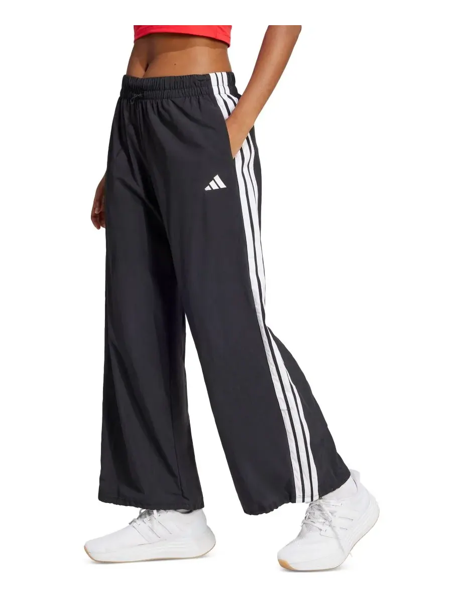 Женские брюки-парашюты с тремя полосками Adidas