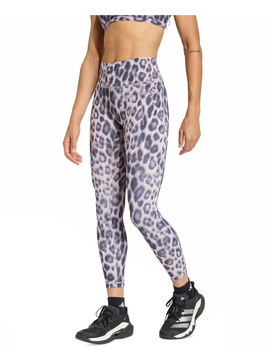 Женские леггинсы Optimé Leopard 7/8 adidas