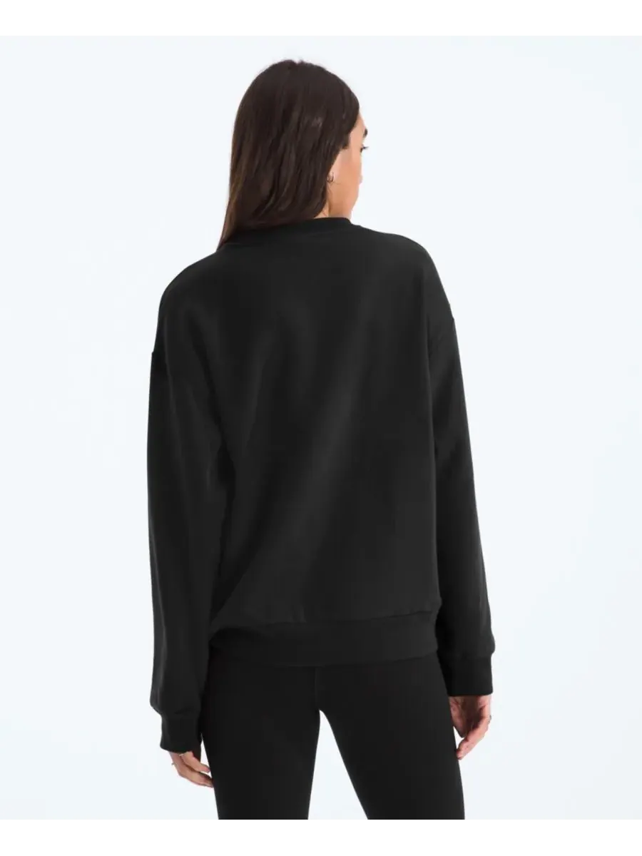 Женская толстовка Evolution Simple Dome Oversized Crewneck The North Face — изображение 3 из 3, черный