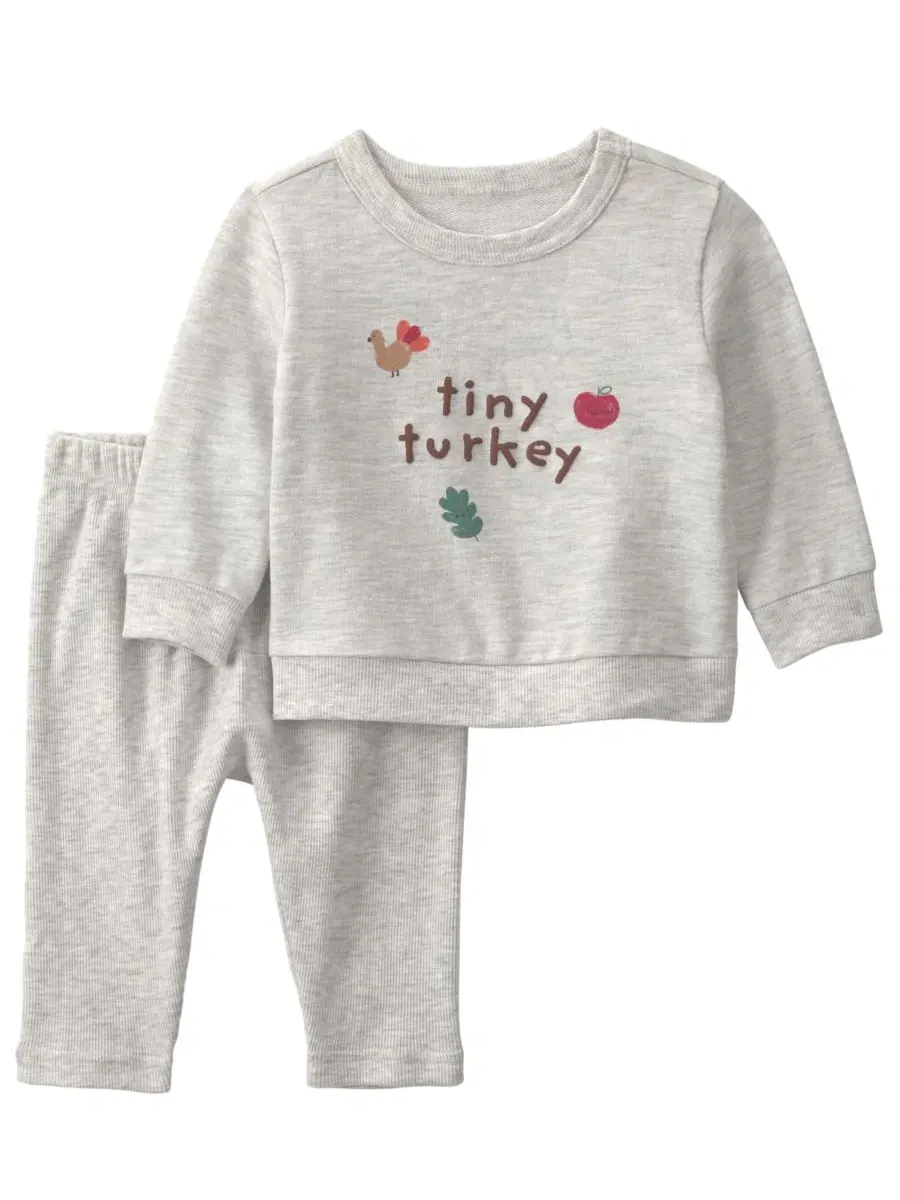 Комплект из топа и брюк Tiny Turkey с длинным рукавом Carter's