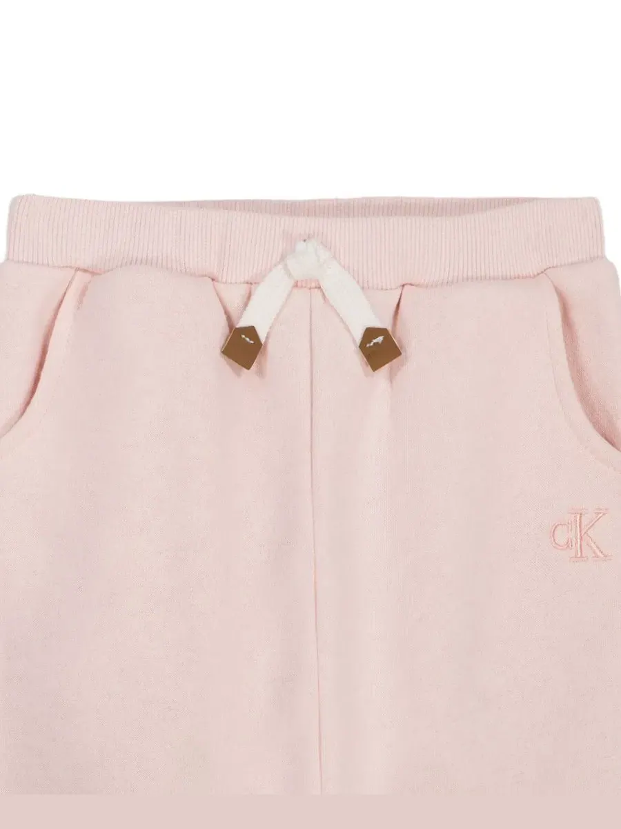 Комплект из топа и брюк Calvin Klein — изображение 4 из 5, розовый