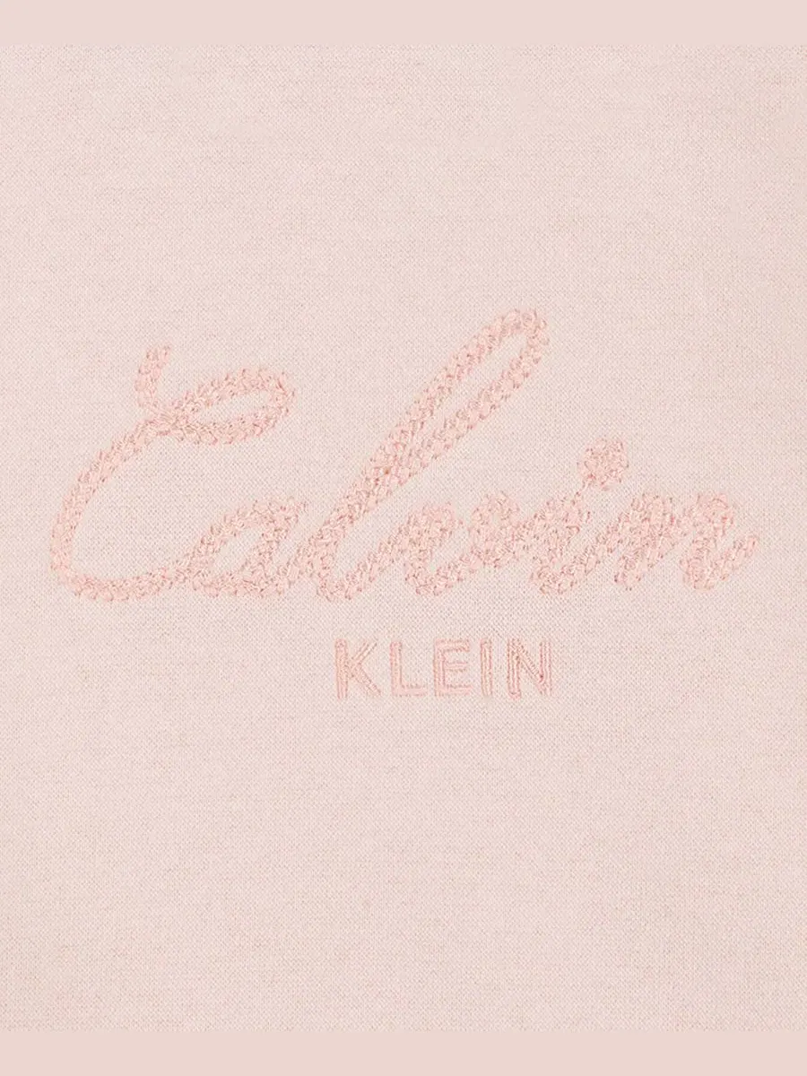 Комплект из топа и брюк Calvin Klein — изображение 5 из 5, розовый