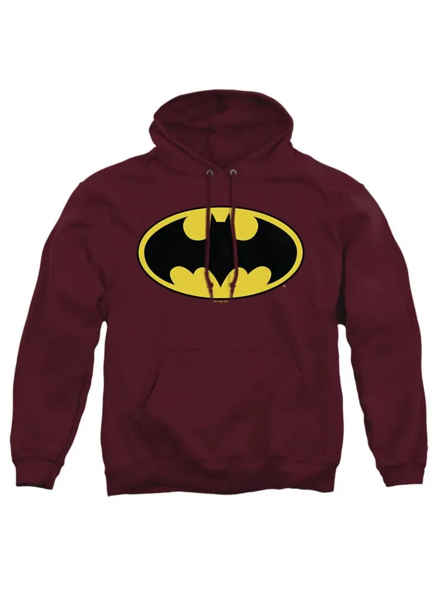 Худи с графическим принтом Classic Logo Batman — изображение 1 из 3, коричневый