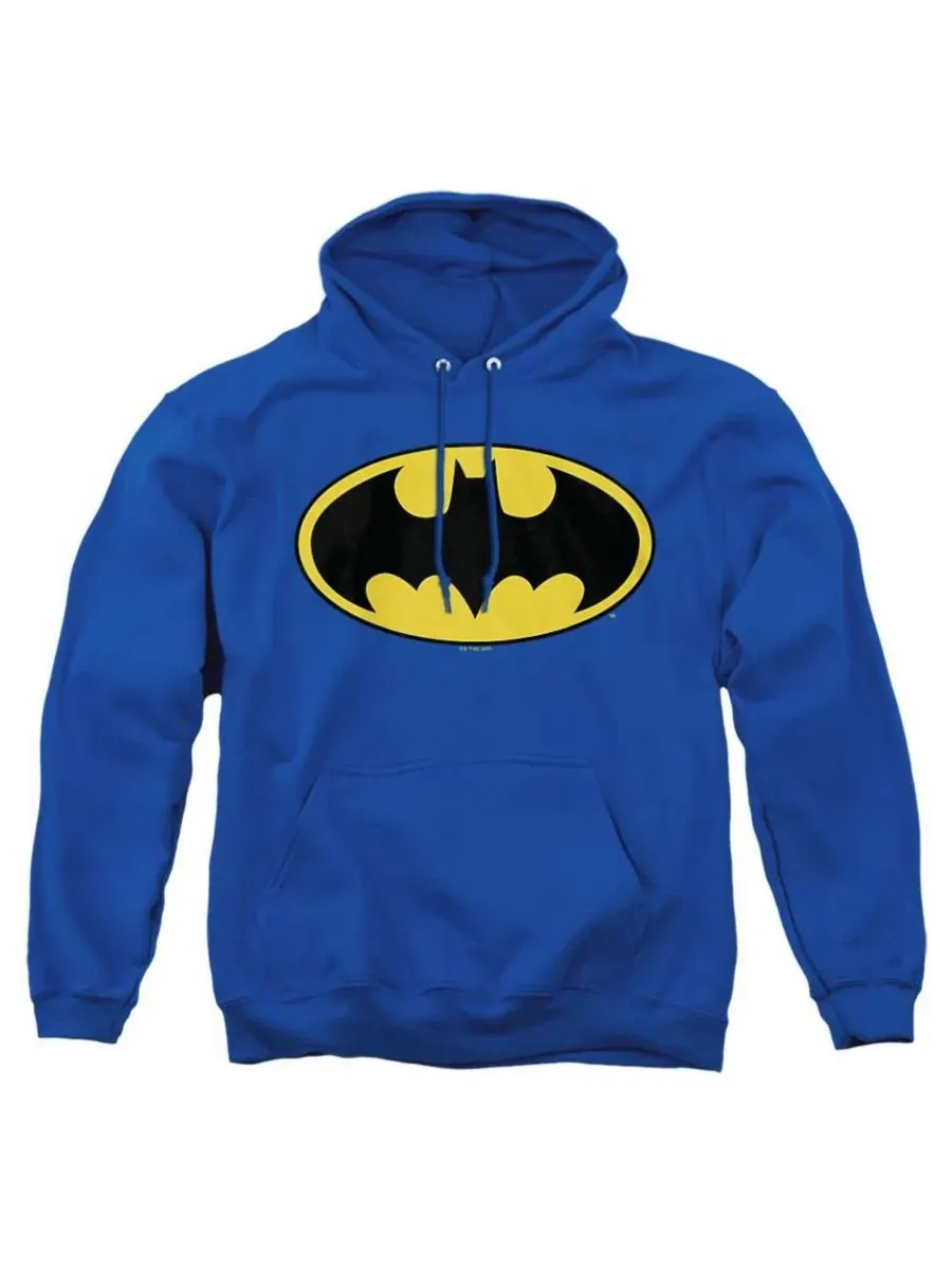 Худи с графическим принтом Batman Classic Logo Batman — изображение 1 из 3, королевский