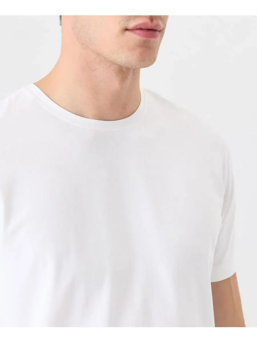 Футболка классическая с круглым вырезом из органического хлопка Luxe Signature Classic Crewneck Pact — изображение 2 из 5