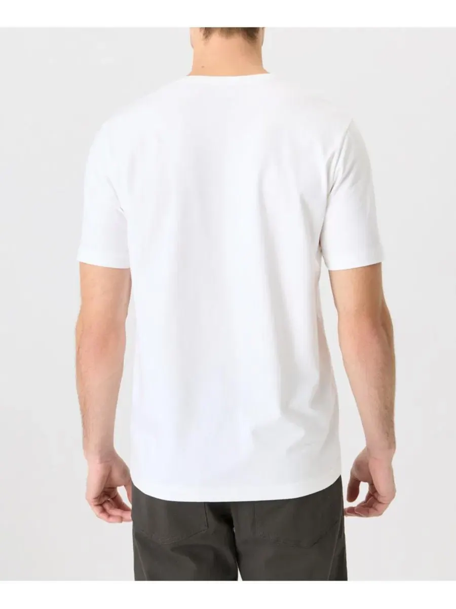 Футболка классическая с круглым вырезом из органического хлопка Luxe Signature Classic Crewneck Pact — изображение 3 из 5