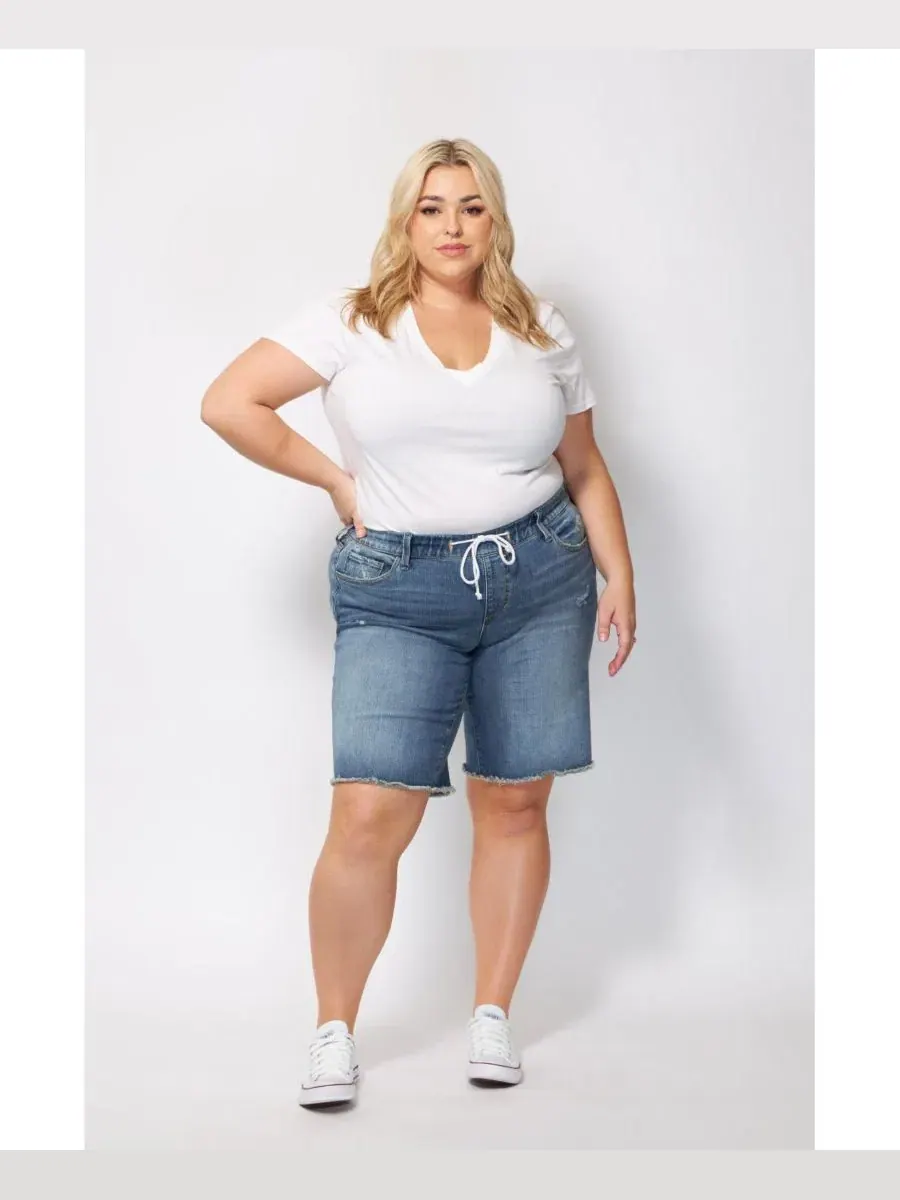 Джинсовые шорты SLINK Jeans — коричневый