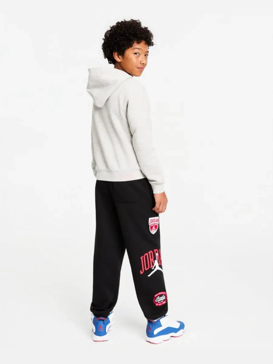 Спортивные брюки из футера с принтом Cruise Control Fleece Pants Jordan — изображение 11 из 12, черный