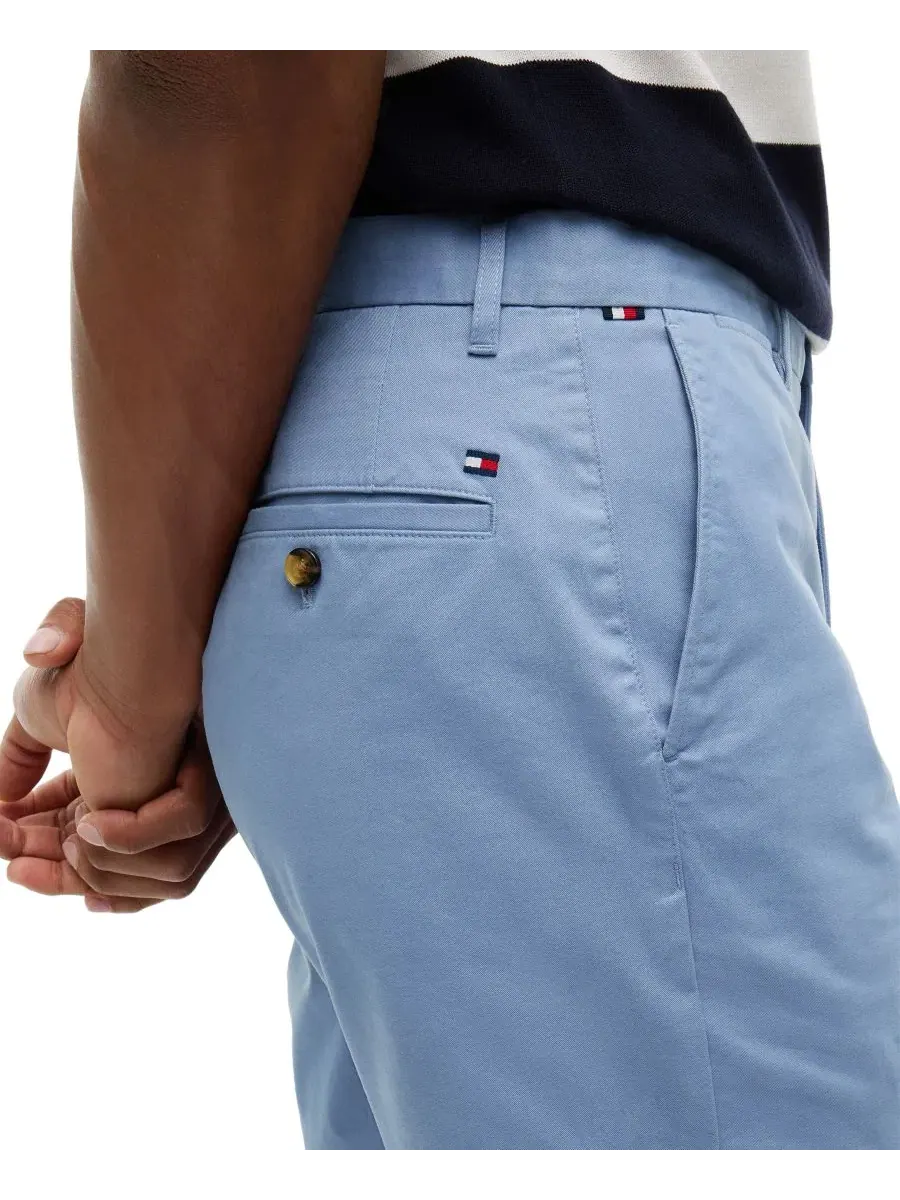 Шорты из твила Dover Essential Twill с длиной по внутреннему шву 20 см Tommy Hilfiger — изображение 3 из 4, синий