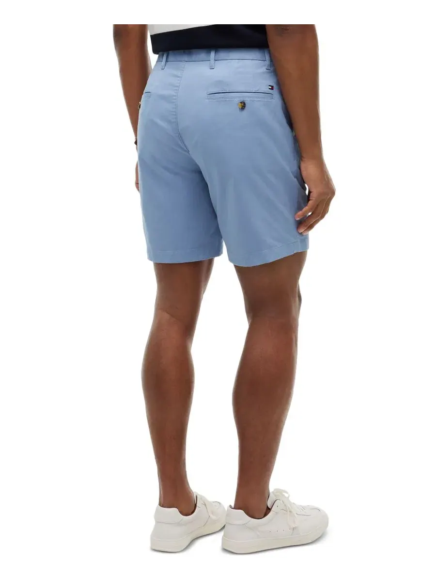 Шорты из твила Dover Essential Twill с длиной по внутреннему шву 20 см Tommy Hilfiger — изображение 4 из 4, синий