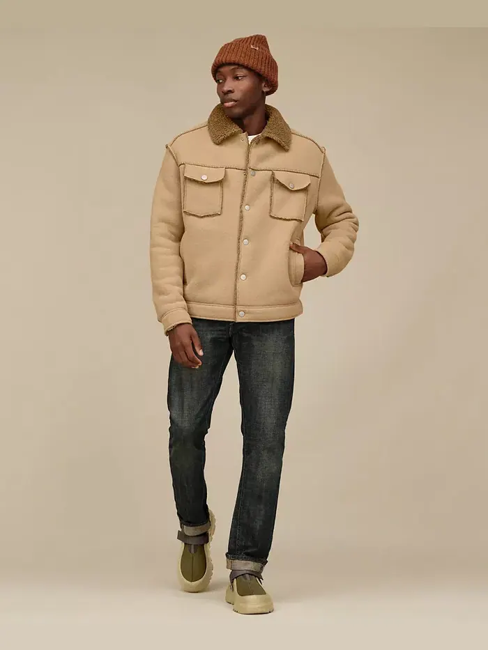 Мужская куртка UGG Janson Trucker с длинными рукавами Ugg