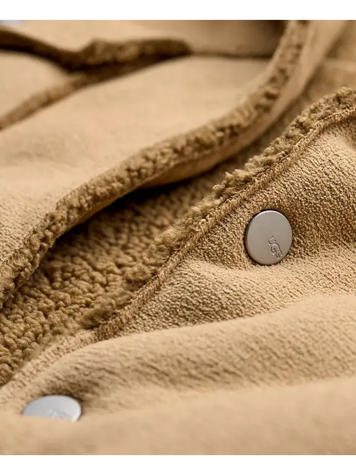 Мужская куртка UGG Janson Trucker с длинными рукавами Ugg — изображение 5 из 6, бежевый/бежевый