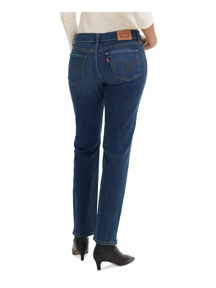 Женские классические джинсы средней посадки с прямыми штанинами Levi's — изображение 2 из 4
