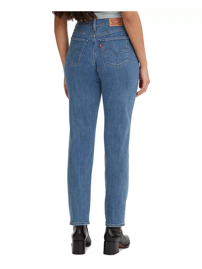 Женские классические джинсы средней посадки с прямыми штанинами Levi's — изображение 2 из 4