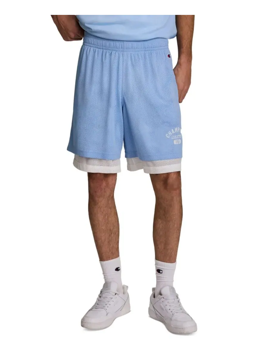 Шорты спортивные с двойным слоем, с боковыми карманами, Gridiron Double Layer 9" Short Champion