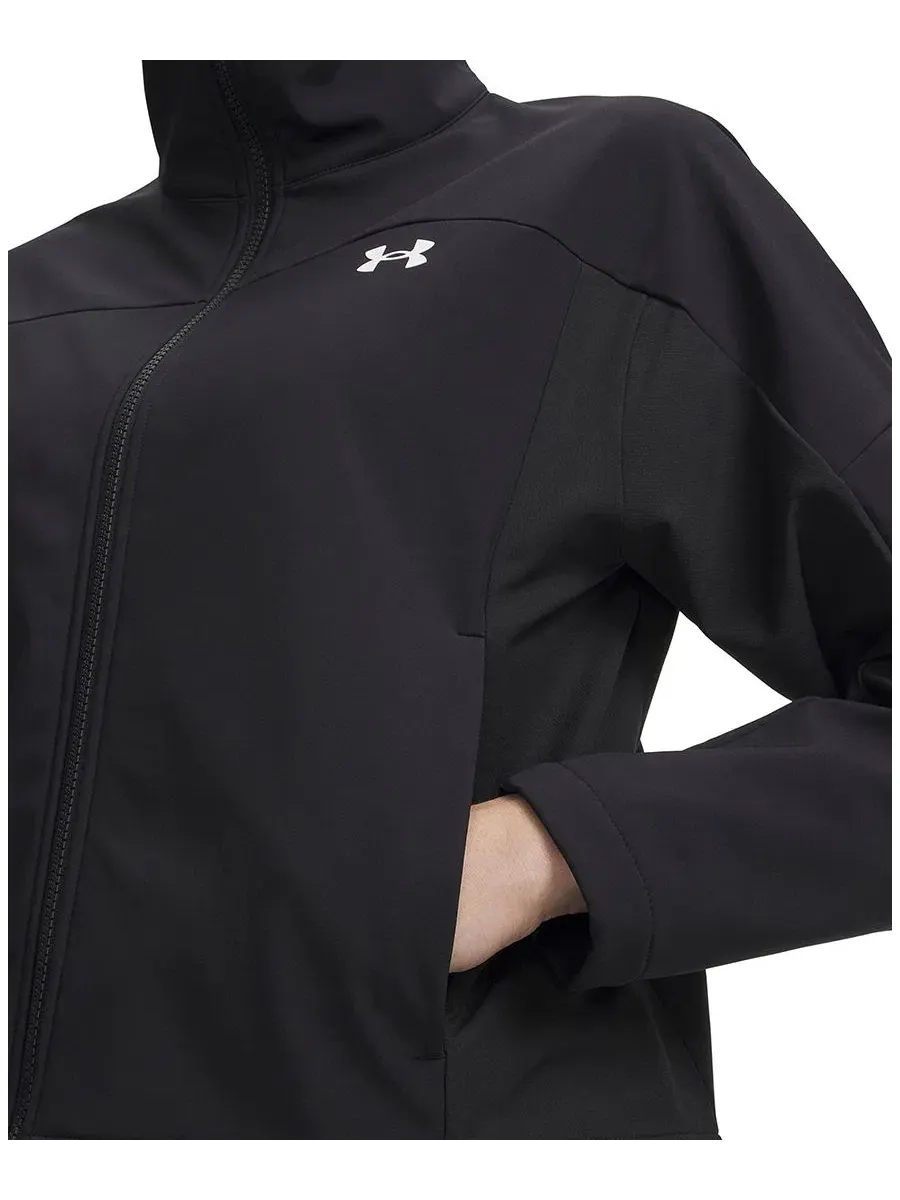 Женская куртка с воротником Shield Under Armour — изображение 2 из 4, черный