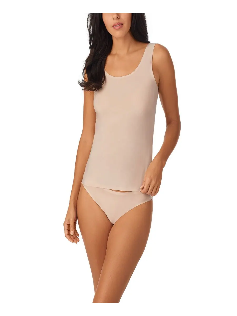 Женская эластичная майка Heavenly Stretch Tank Top G8420 On Gossamer — изображение 4 из 5, шампань