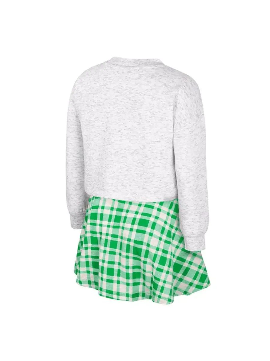 Комплект из топа и юбки в клетку Marceline Plaid Skirt and Top Set Colosseum — изображение 3 из 3, белый