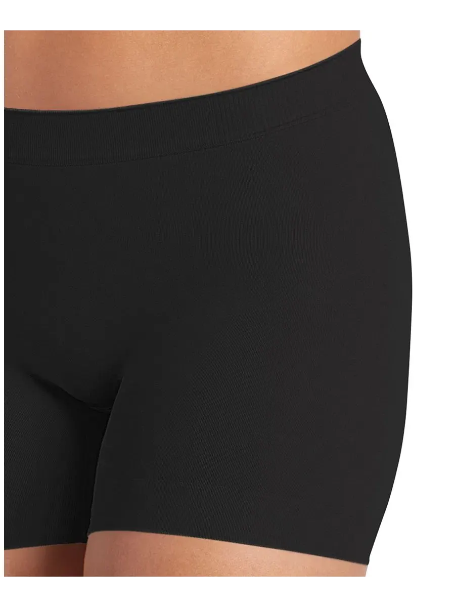 Шорты-слипы женские Jockey Skimmies Seamfree Full-Coverage Shortie Slip-Shorts 6191 — изображение 2 из 3, черный