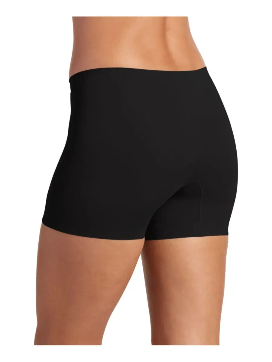 Шорты-слипы женские Jockey Skimmies Seamfree Full-Coverage Shortie Slip-Shorts 6191 — изображение 3 из 3, черный