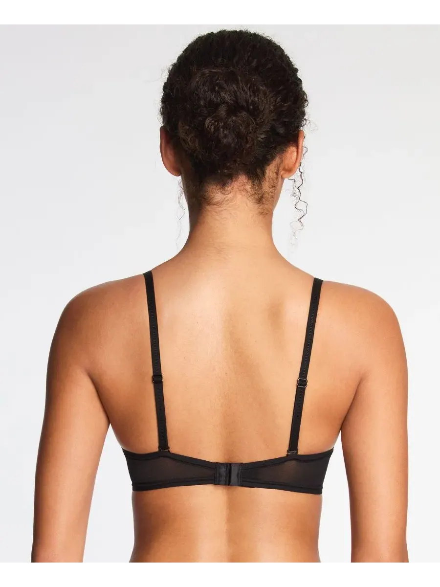 Бюстгальтер-майка с контурными чашками, модель Plunge Contour Low Coverage Underwire T-Shirt Bra — изображение 3 из 5, ночь