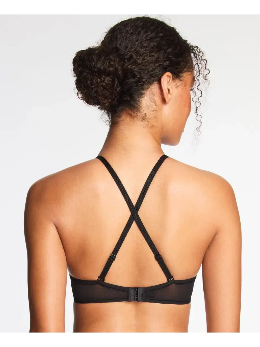 Бюстгальтер-майка с контурными чашками, модель Plunge Contour Low Coverage Underwire T-Shirt Bra — изображение 4 из 5, ночь