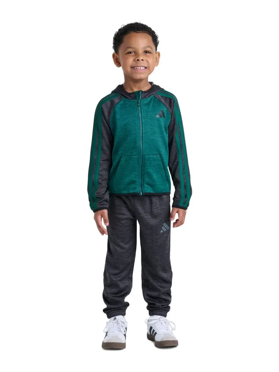 Комплект из куртки и джоггеров с флисом adidas