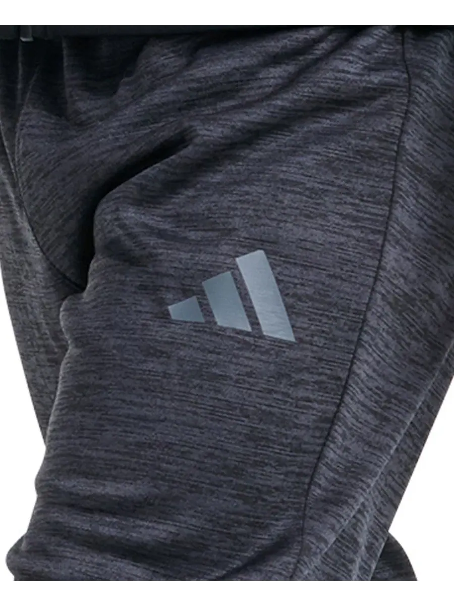 Комплект из куртки и джоггеров с флисом adidas — изображение 3 из 4, зеленый/серый