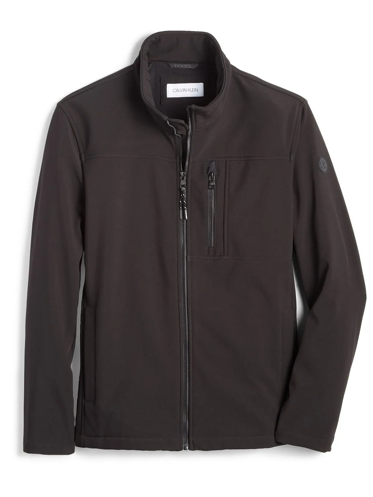 Ветровка Calvin Klein Infinite Stretch Soft Shell — изображение 1 из 8, черный