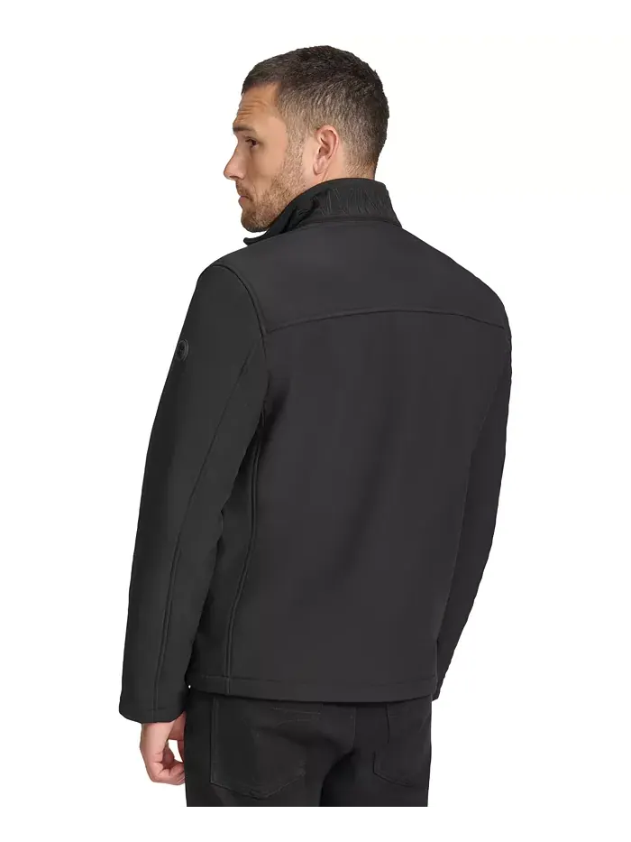 Ветровка Calvin Klein Infinite Stretch Soft Shell — изображение 3 из 8, черный