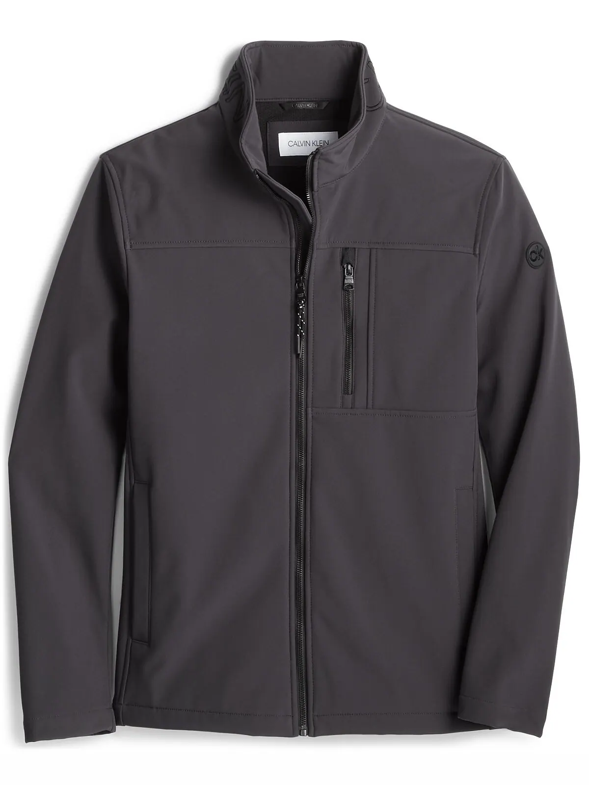 Ветровка Calvin Klein Infinite Stretch Soft Shell — изображение 1 из 9, железный