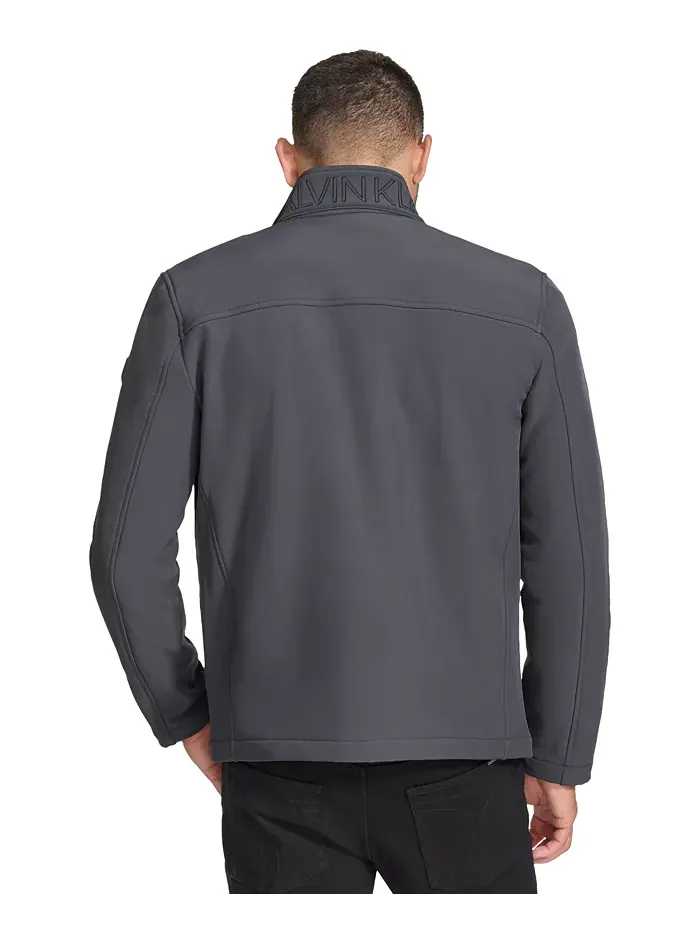 Ветровка Calvin Klein Infinite Stretch Soft Shell — изображение 3 из 9, железный