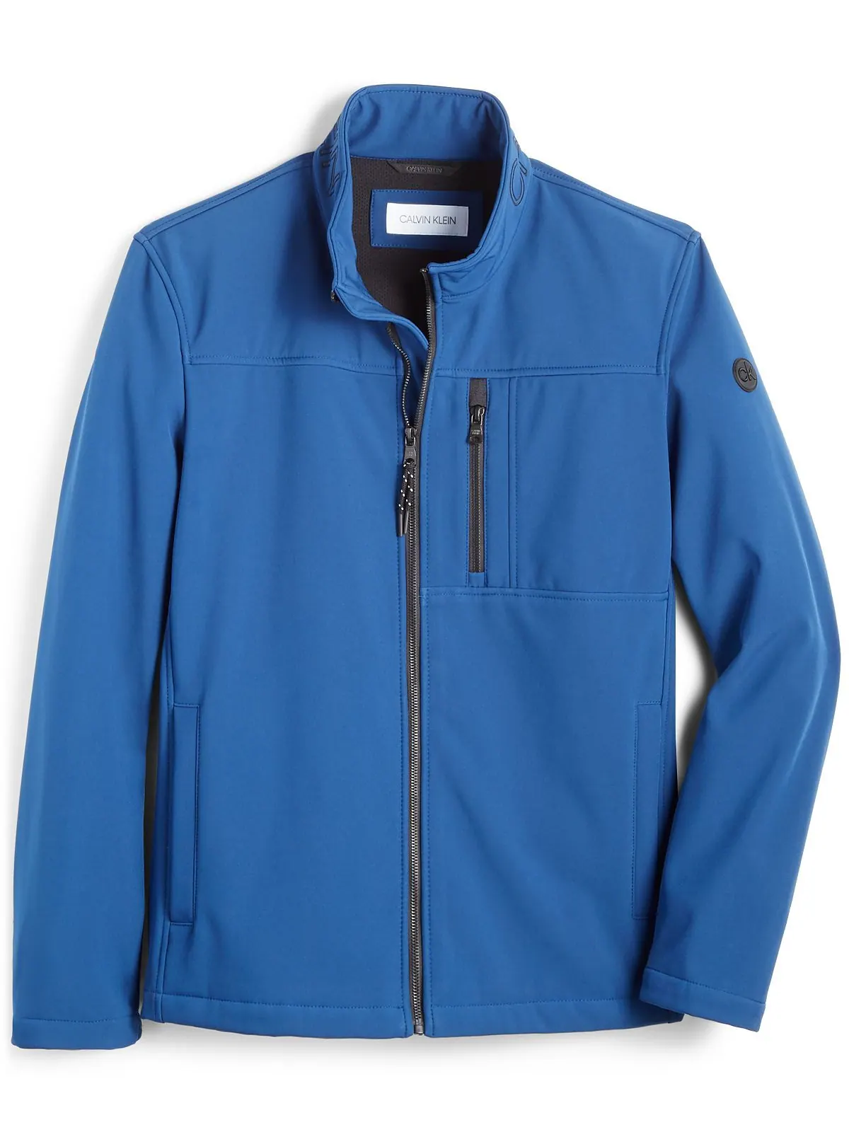Ветровка Calvin Klein Infinite Stretch Soft Shell — изображение 1 из 5, синий