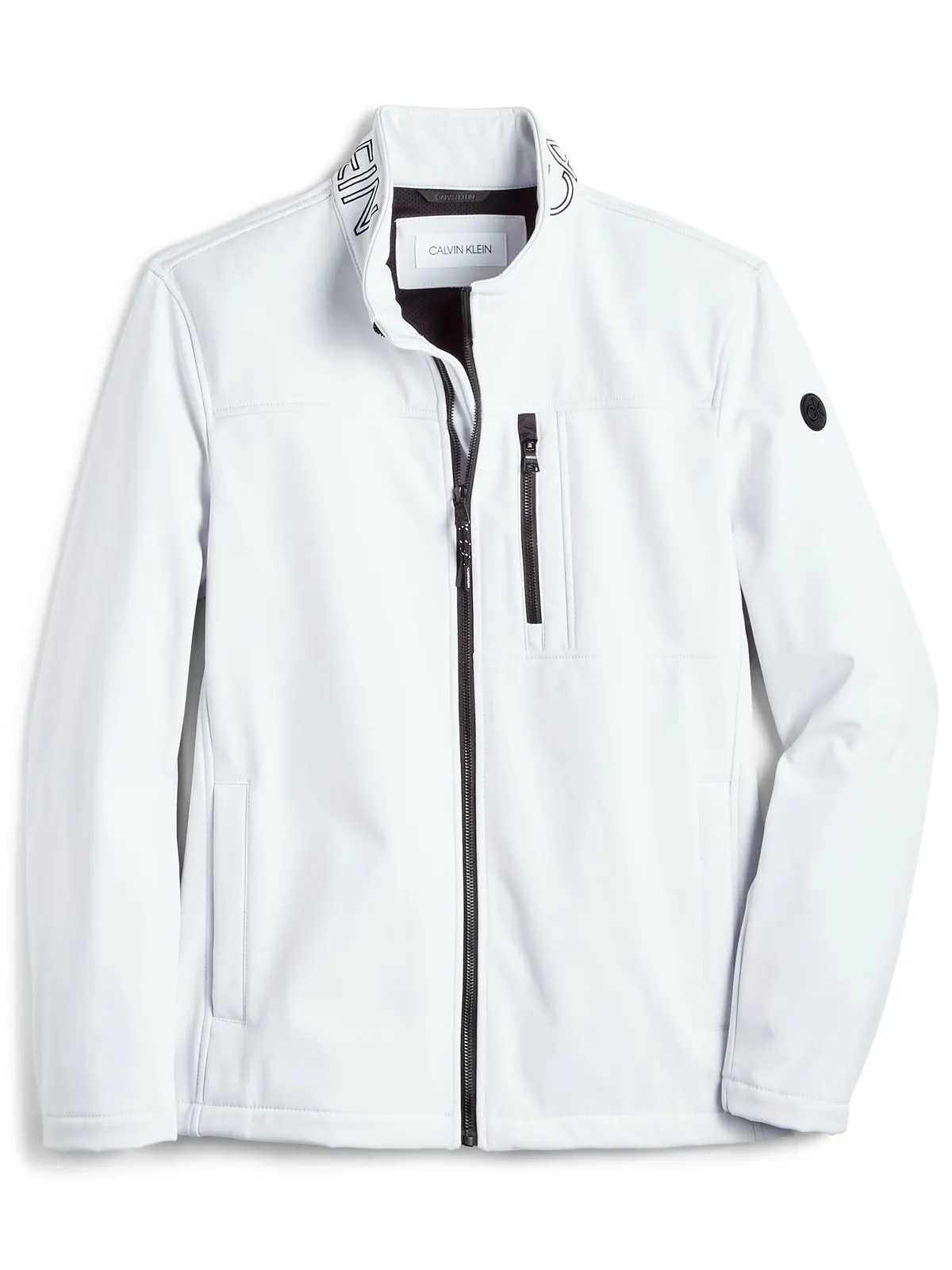 Ветровка Calvin Klein Infinite Stretch Soft Shell — изображение 1 из 8, белый
